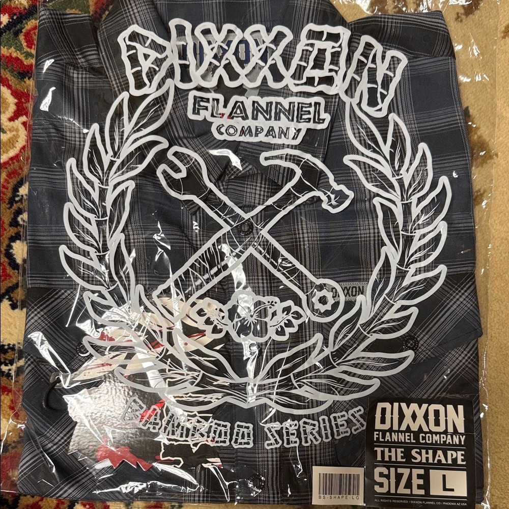 DIXXON The Shape Bamboo SL Shirt - Black and White Plaid — Mike Myers homage